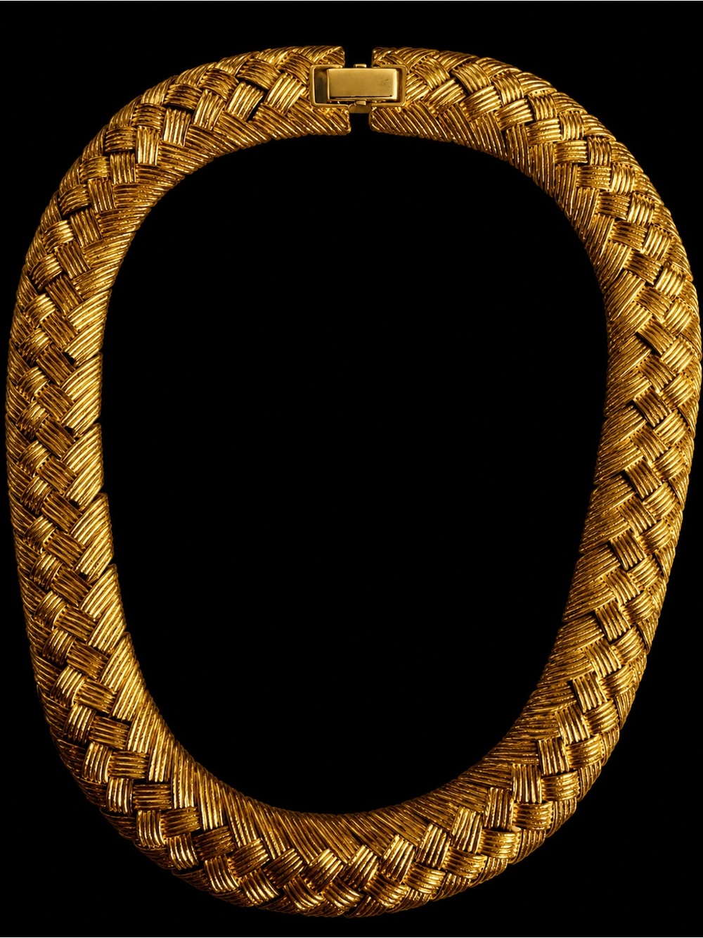 Napier Rare Gold Tone Collar Necklace - Women Jewelry